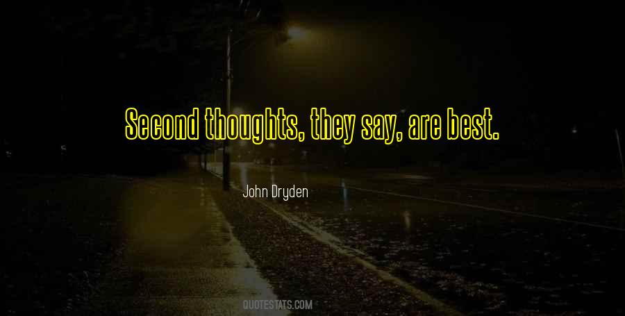 John Dryden Sayings #137542
