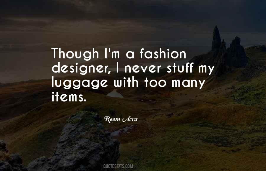 Fashion Designer Sayings #1851705