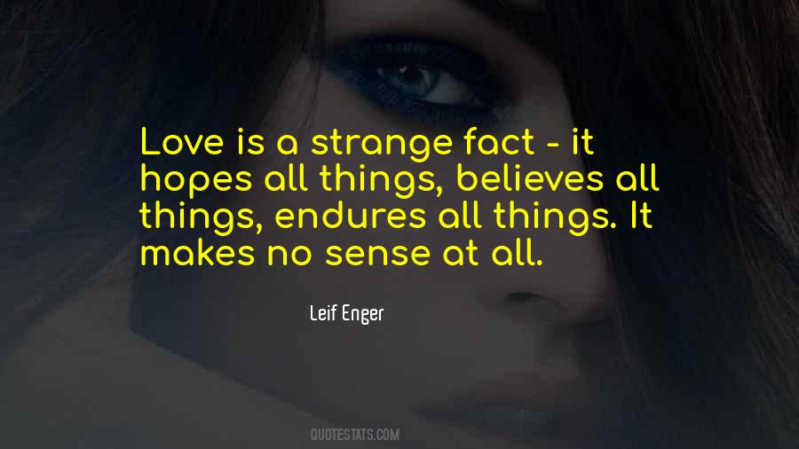 Love Is Strange Sayings #909862