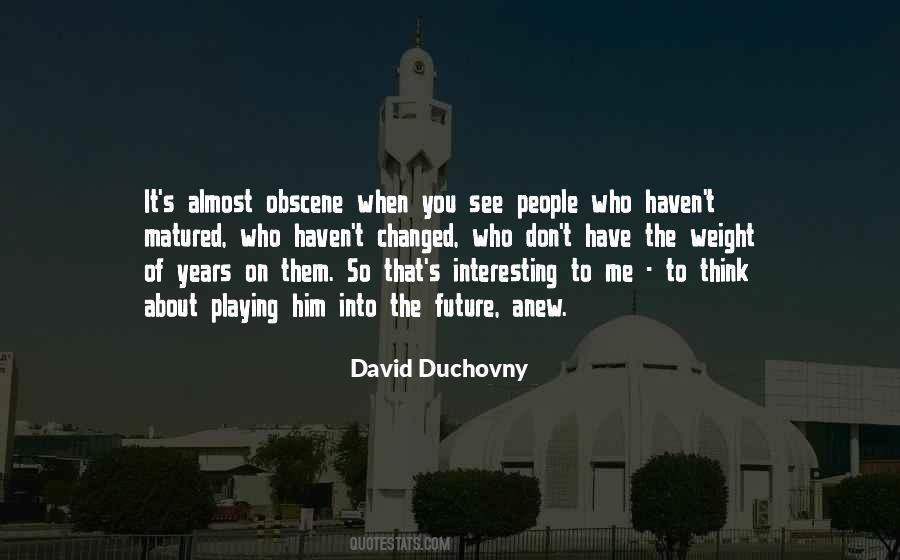 David Duchovny Sayings #1131667