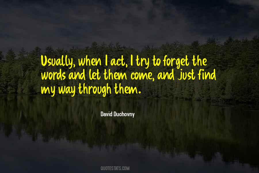 David Duchovny Sayings #252068