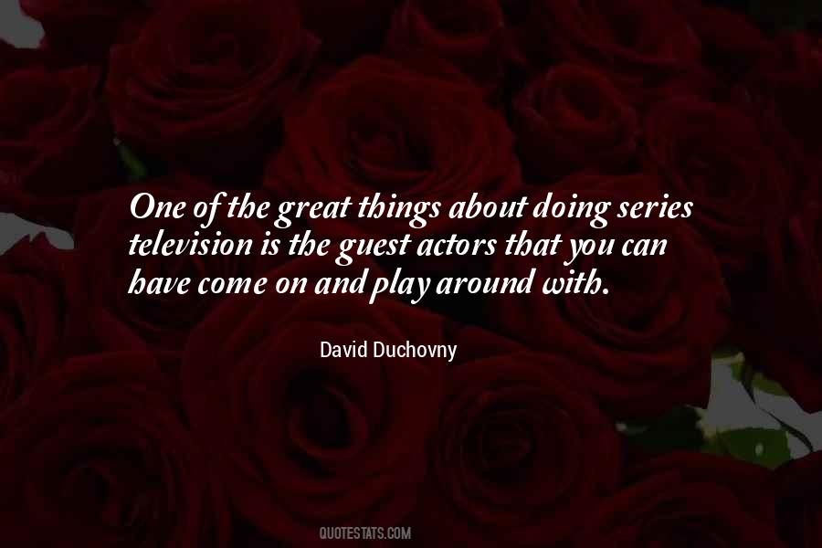 David Duchovny Sayings #68989