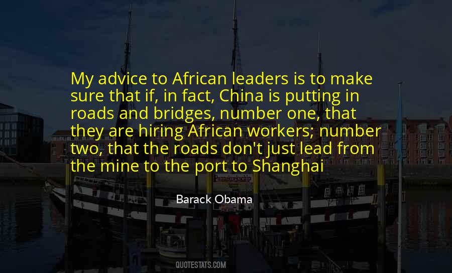 African Leaders Sayings #117957