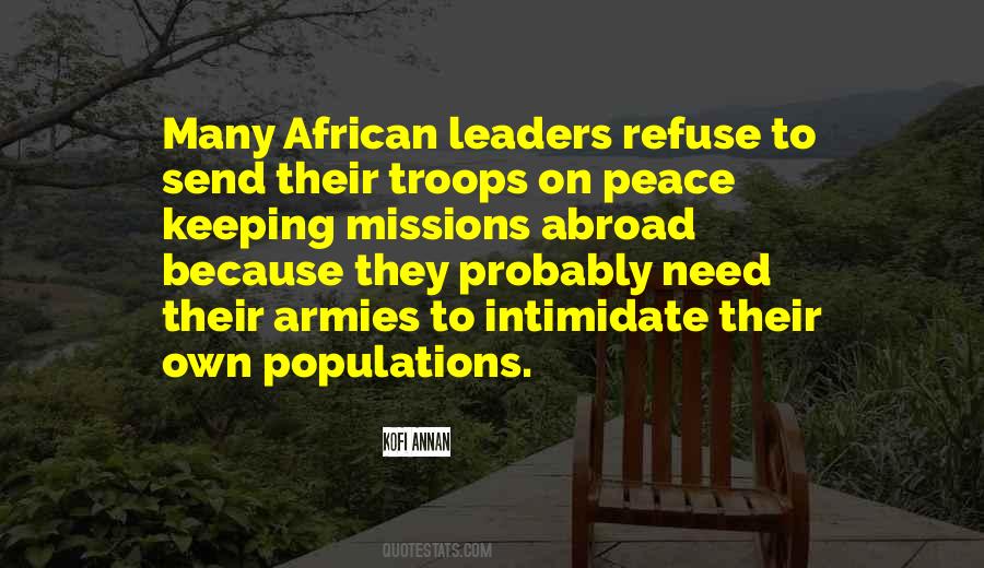 African Leaders Sayings #905923