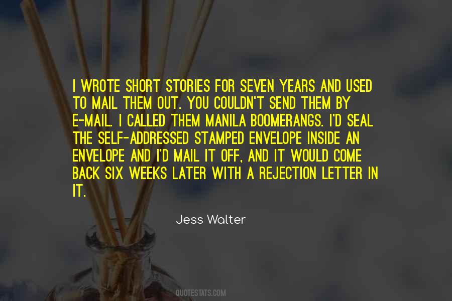 Envelope Seal Sayings #669044