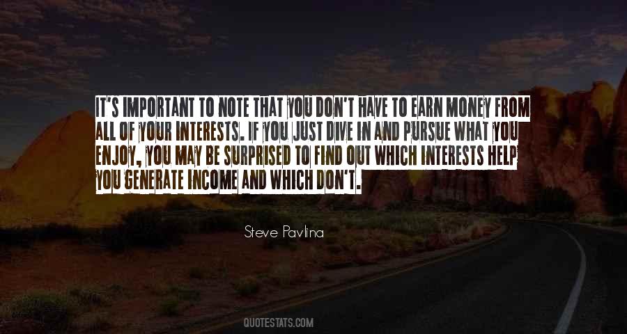 Earn Money Sayings #1229697