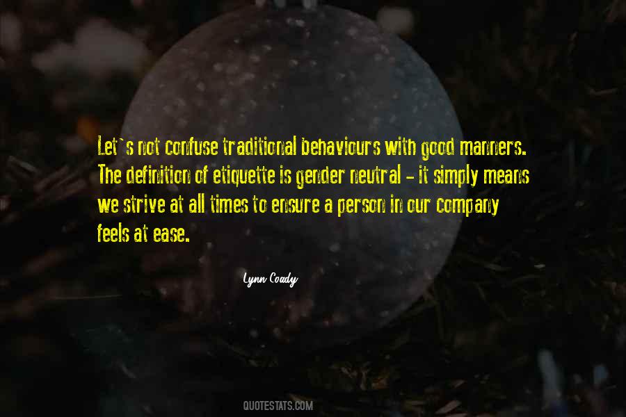 At Ease Sayings #1278575