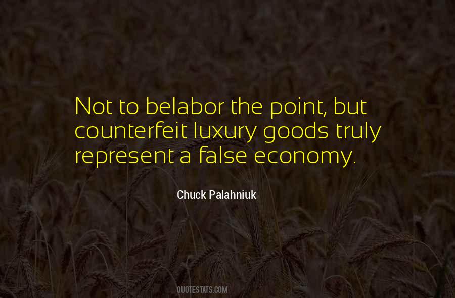 False Economy Sayings #1286569