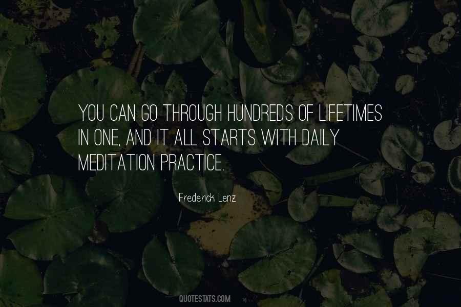Daily Meditation Sayings #1641556