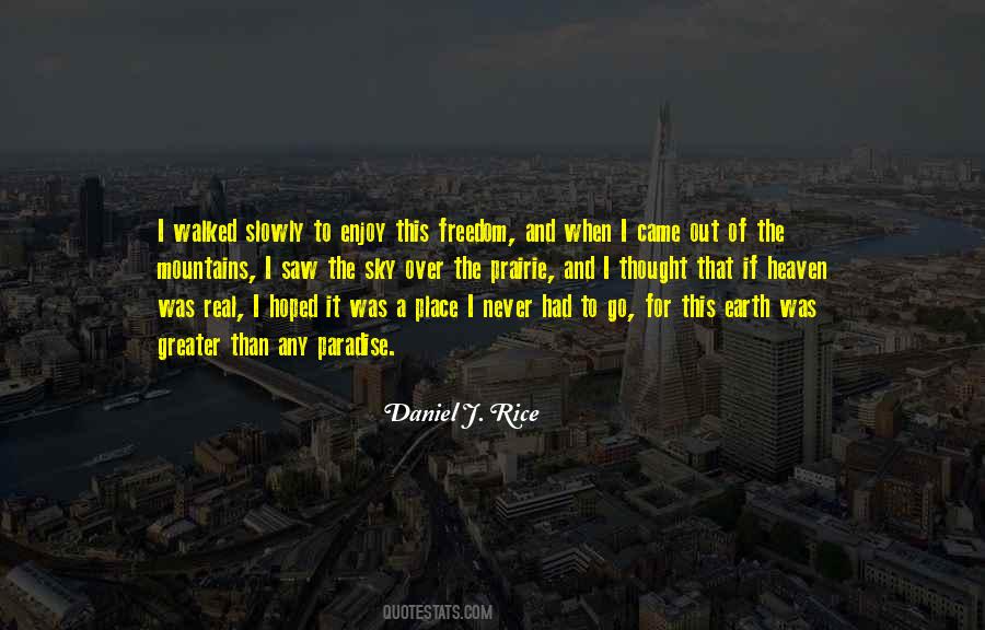 Enjoy Nature Sayings #213505