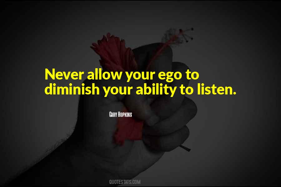 Self Ego Sayings #485703