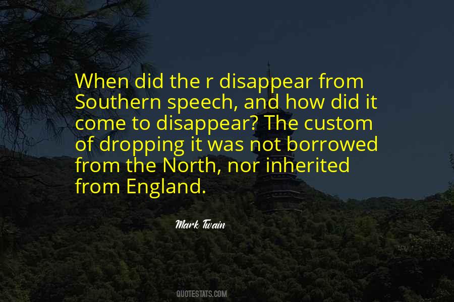 Southern England Sayings #838122