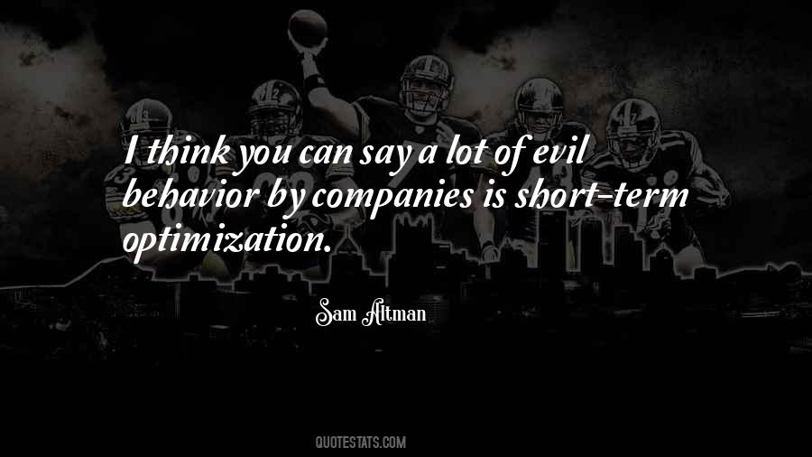 Short Evil Sayings #174353