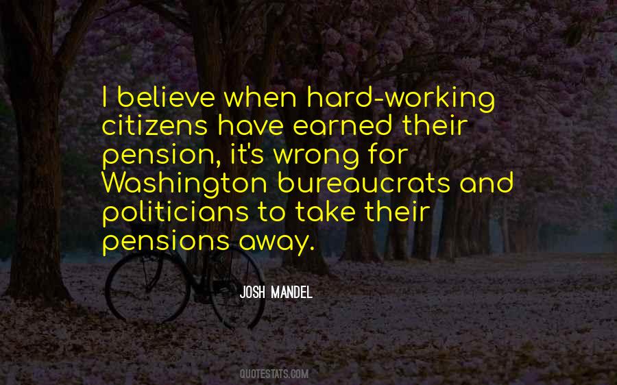 Quotes About Hard Working #1114560