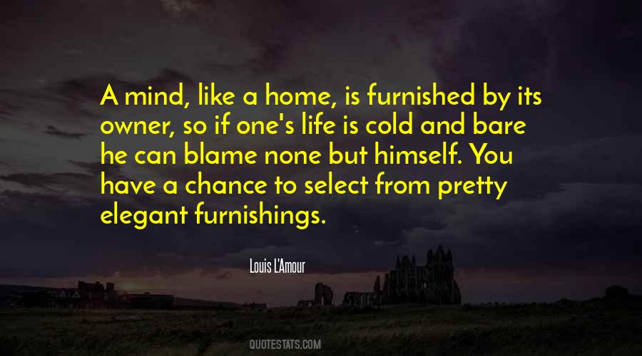 Quotes About Furnishings #682987