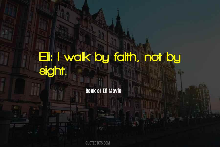 Book Of Eli Sayings #885635