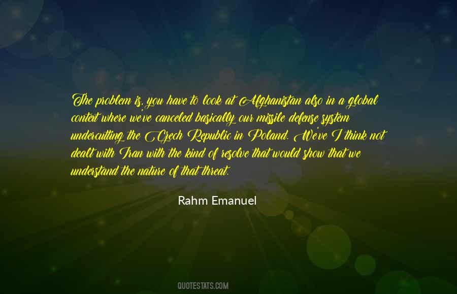 Rahm Emanuel Sayings #194148