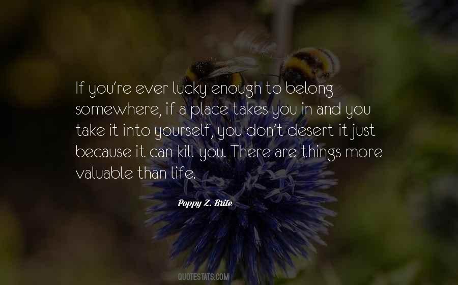 Lucky Enough Sayings #1268418