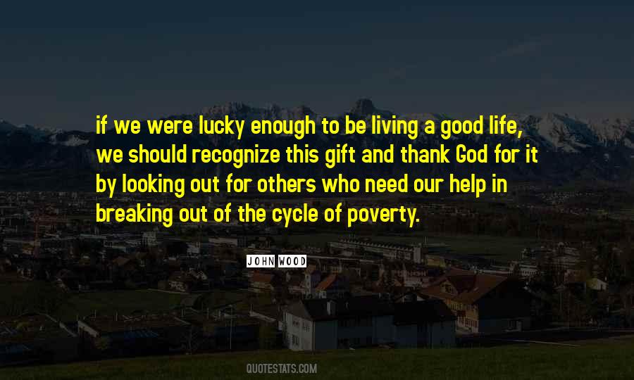 Lucky Enough Sayings #1415539