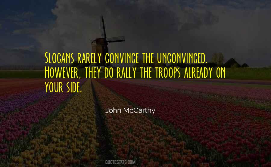 Rally The Troops Sayings #95726