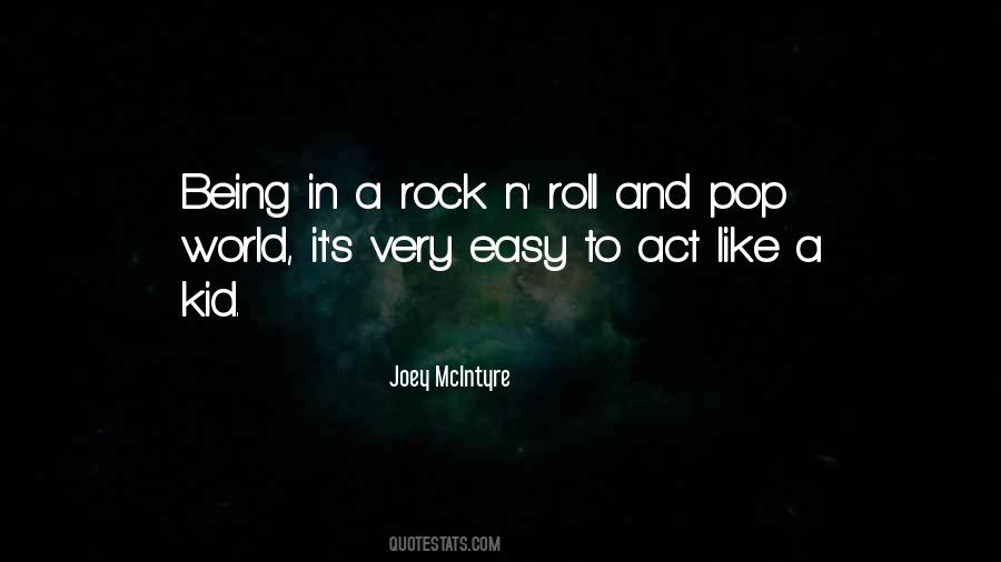 Pop Rock Sayings #876015
