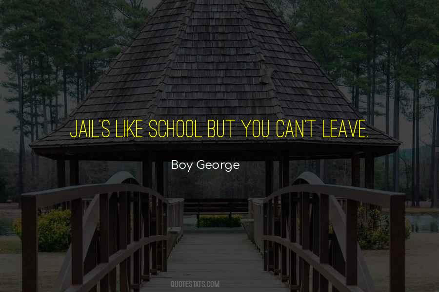 Boy George Sayings #673896