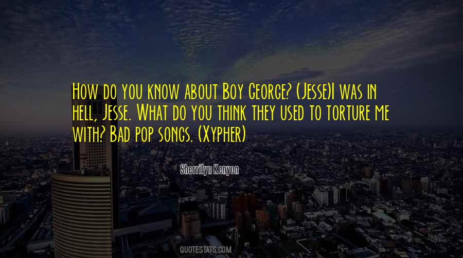 Boy George Sayings #749926