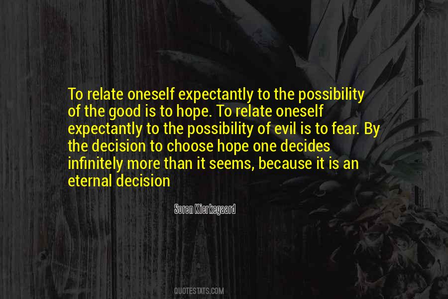 Hope Is Eternal Sayings #174447