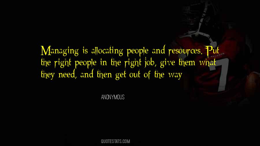 Quotes About Resources #1782665