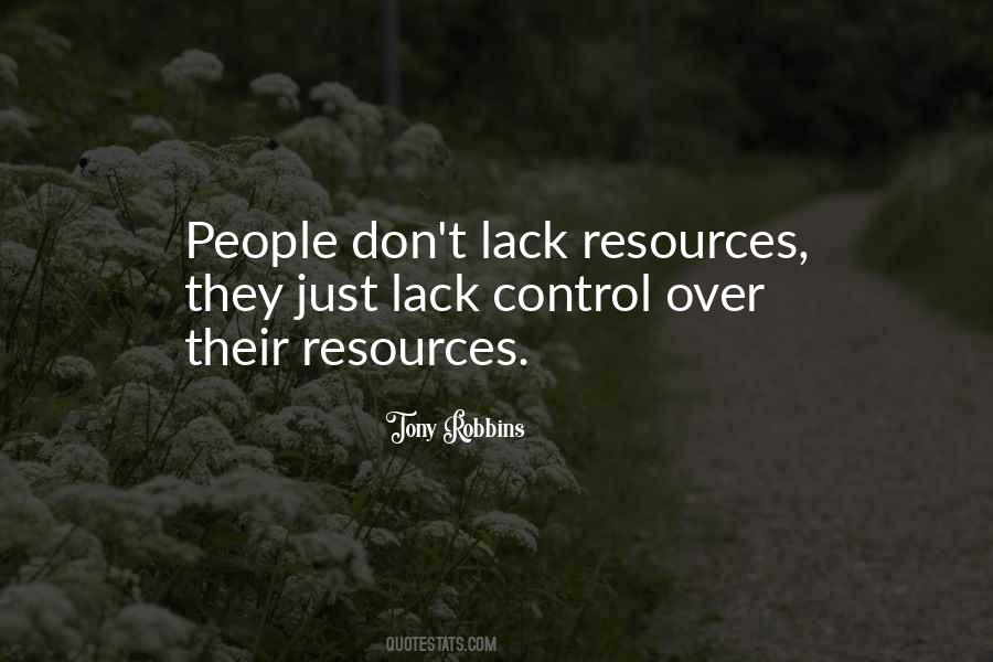 Quotes About Resources #1800522