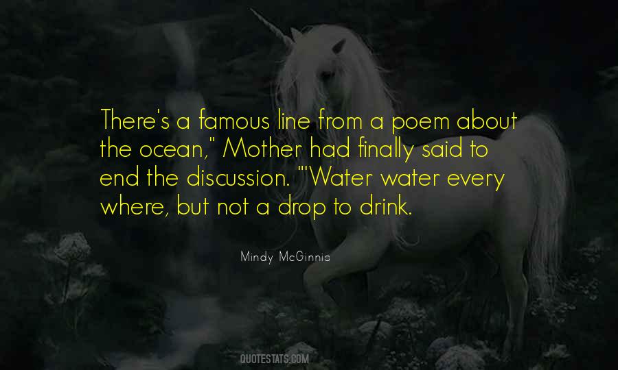 Famous Water Sayings #1355979
