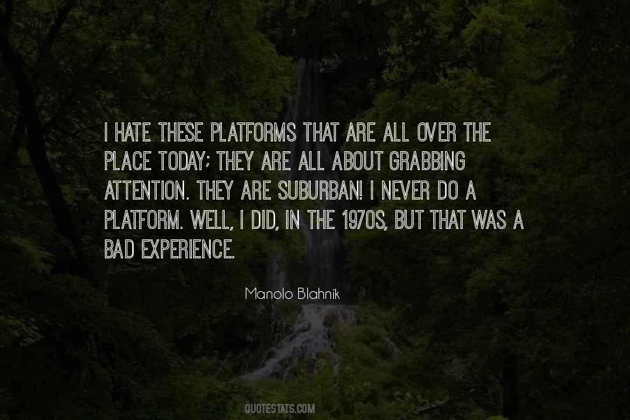Bad Experience Sayings #685664