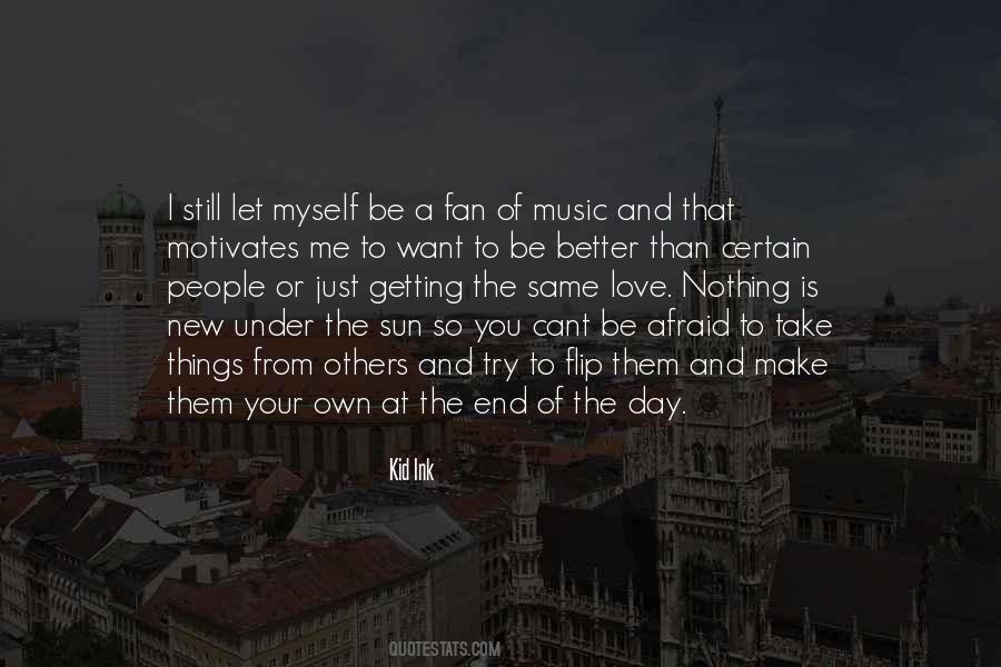 Quotes About The Love Of Music #108638