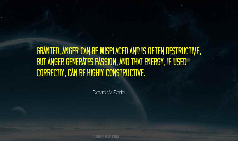 Quotes About Anger And Passion #1425146
