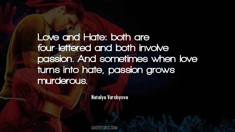 Quotes About Anger And Passion #1834569