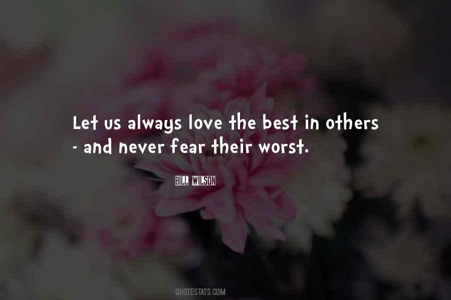 Never Fear Sayings #920092