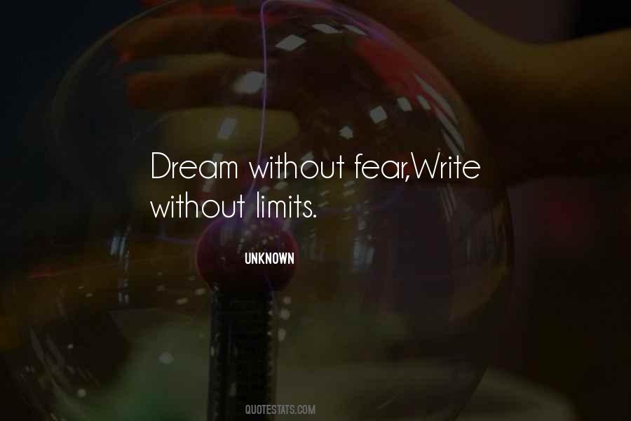 Without Fear Sayings #1085489