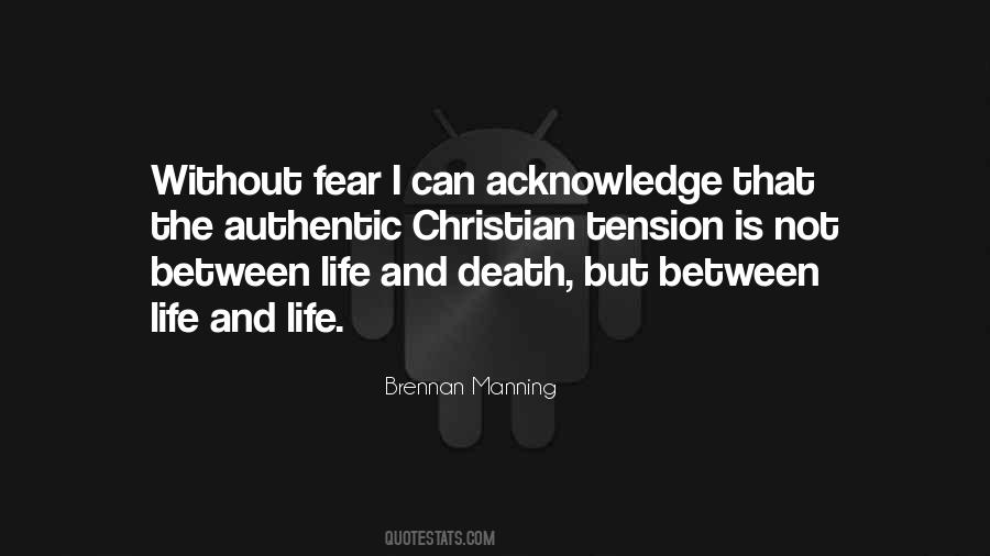 Without Fear Sayings #1309615