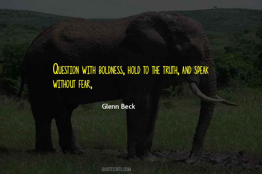 Without Fear Sayings #1343490