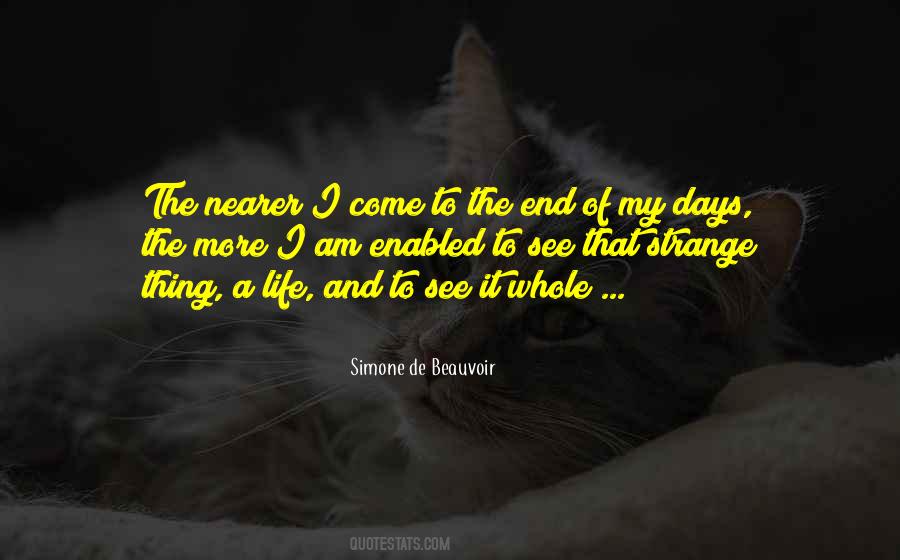 Quotes About Strange Days #1042836