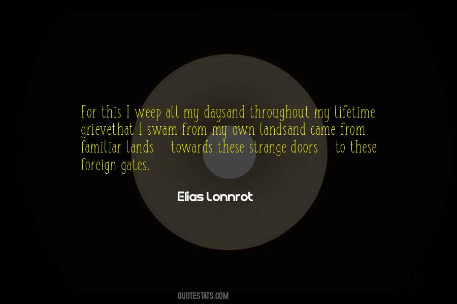 Quotes About Strange Days #1683590