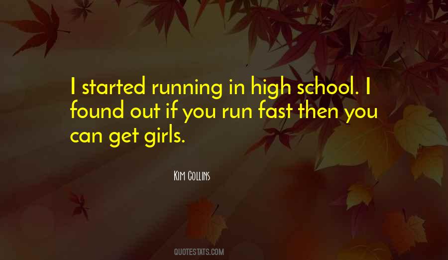 Run Fast Sayings #242943