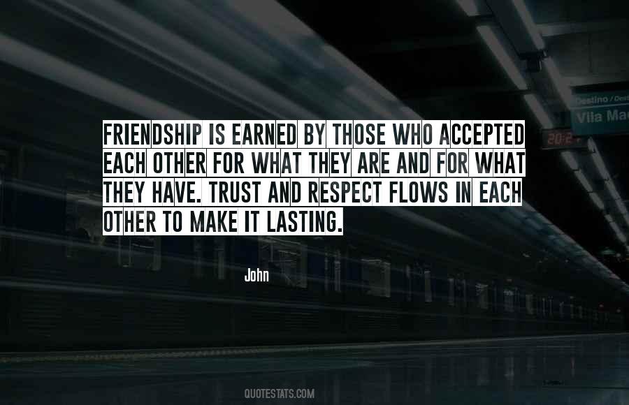 Quotes About Trust Friendship #487149