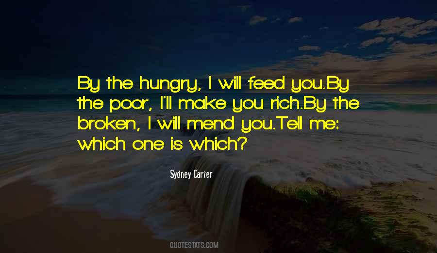 Feed The Hungry Sayings #324478