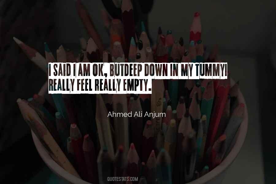 Empty Feeling Sayings #650562