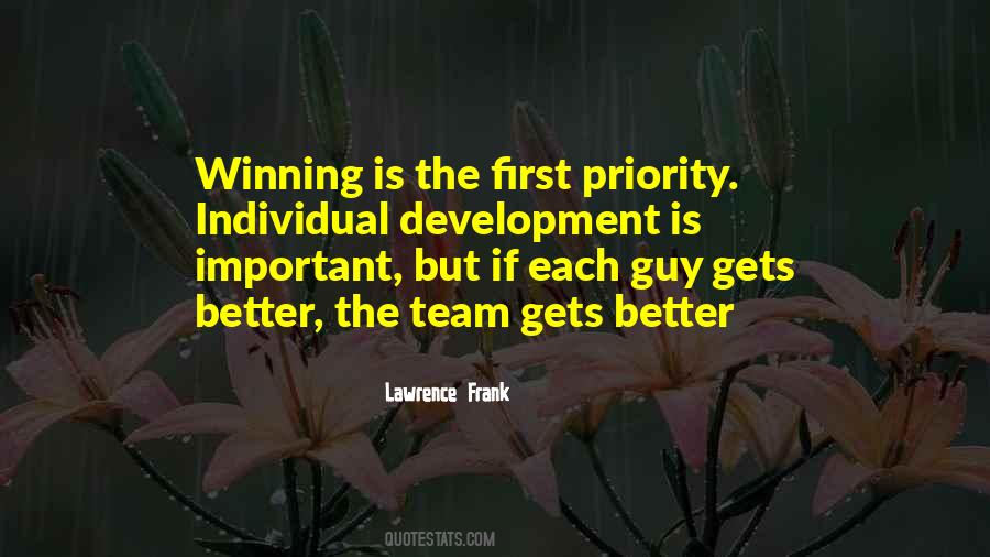 Team First Sayings #610983