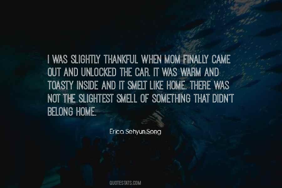 Finally Home Sayings #1832892