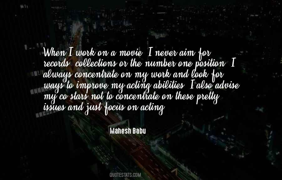 Focus Movie Sayings #104675