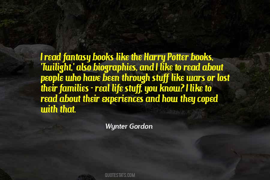 Quotes About Fantasy Books #1435090