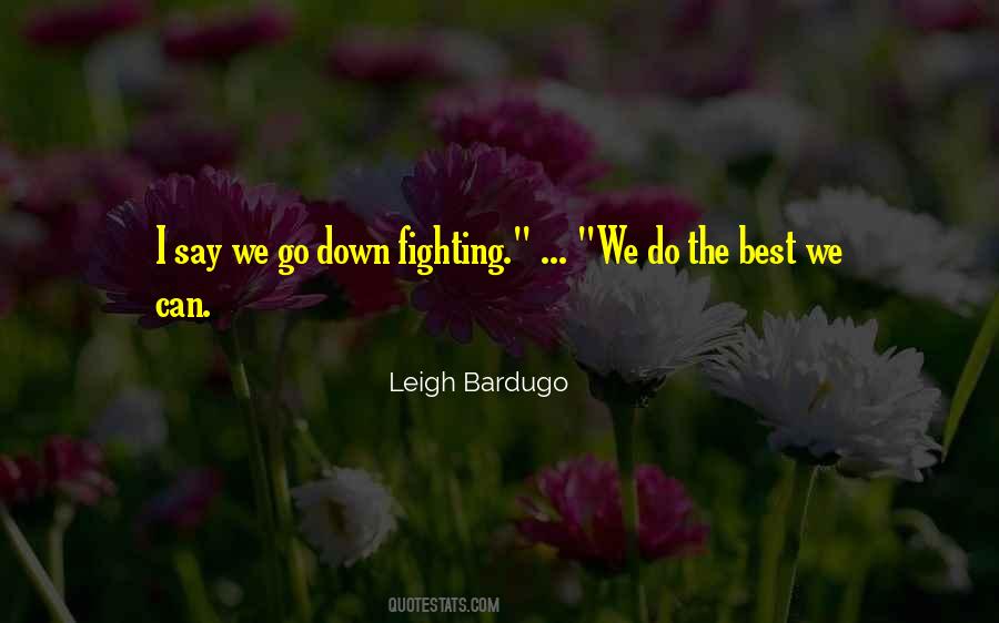 Best Fighting Sayings #185655